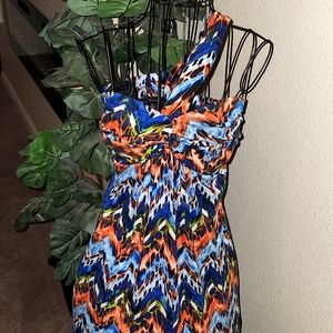 City Triangles Maxi Dress